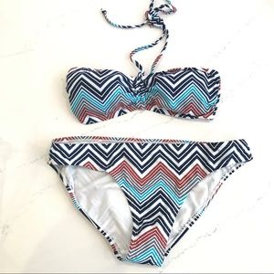 Brand New Old Navy Bandeau Bikini Medium